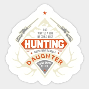 Hunting Sticker